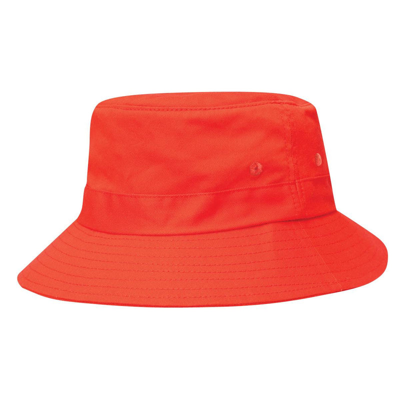 Custom Branded Kids Twill Bucket Hat w/Toggle