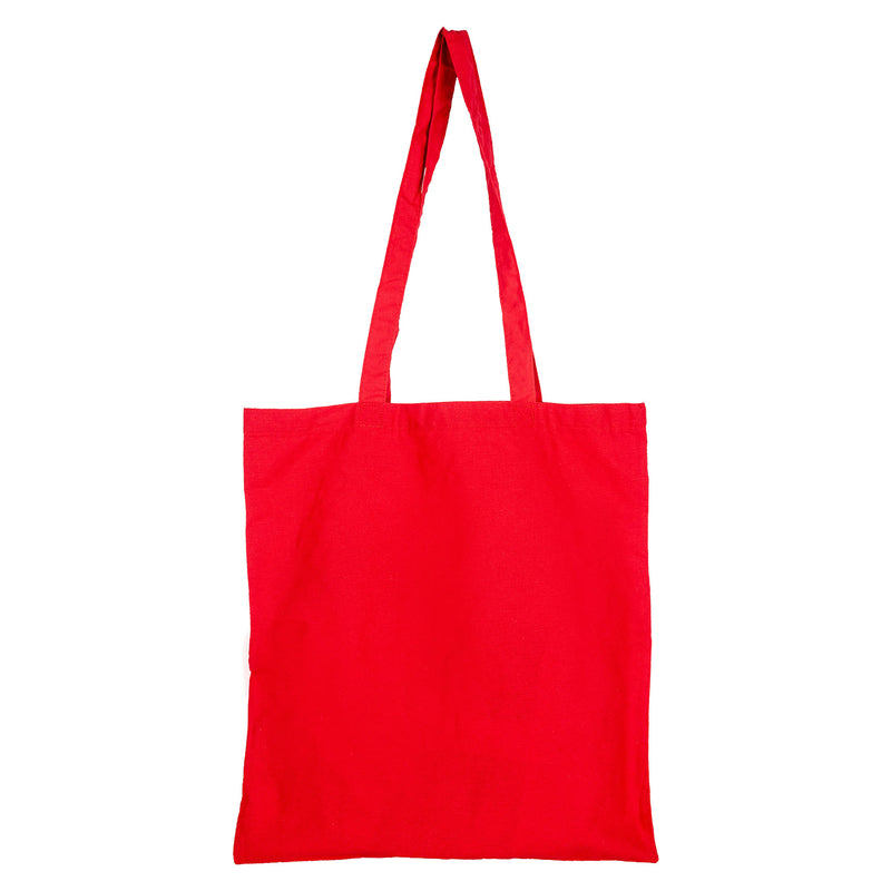 Custom Branded Coloured Calico Bag no Gusset