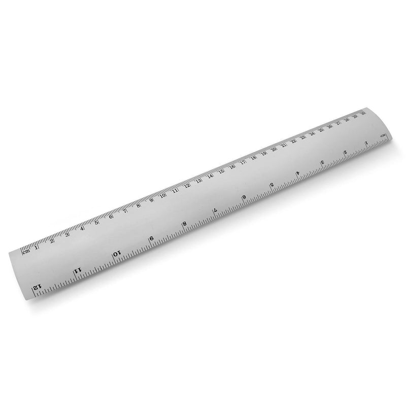 Custom Branded 30cm Metal Ruler - Promo Merchandise