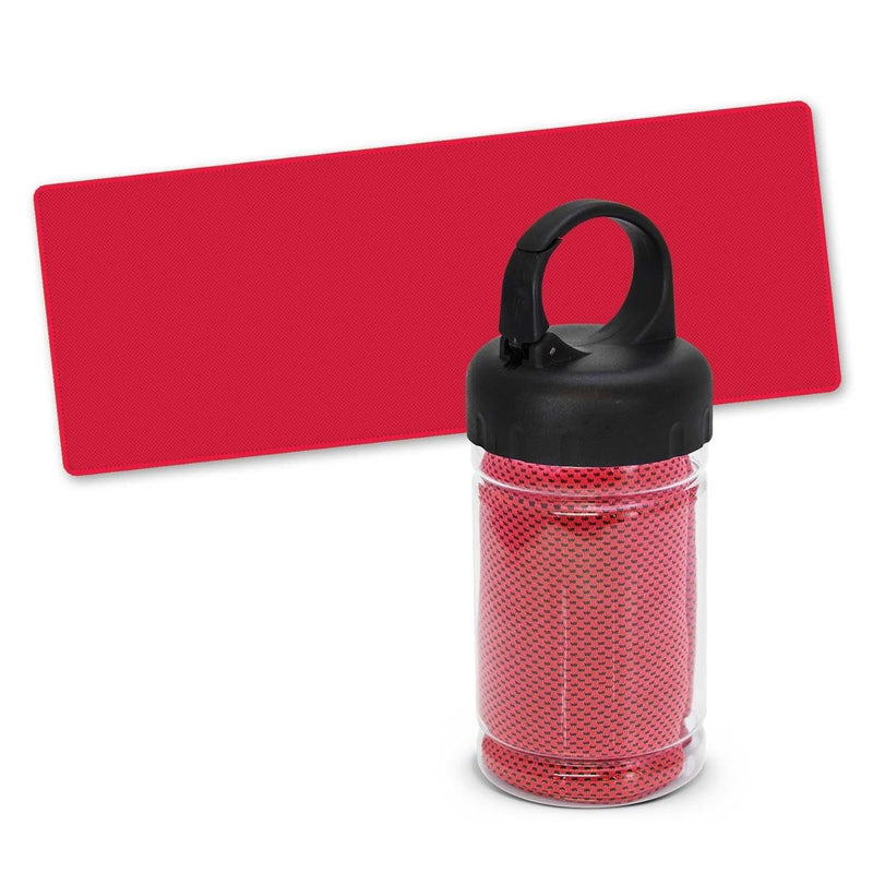 Custom Branded Active Cooling Towel - Tube - Promo Merchandise