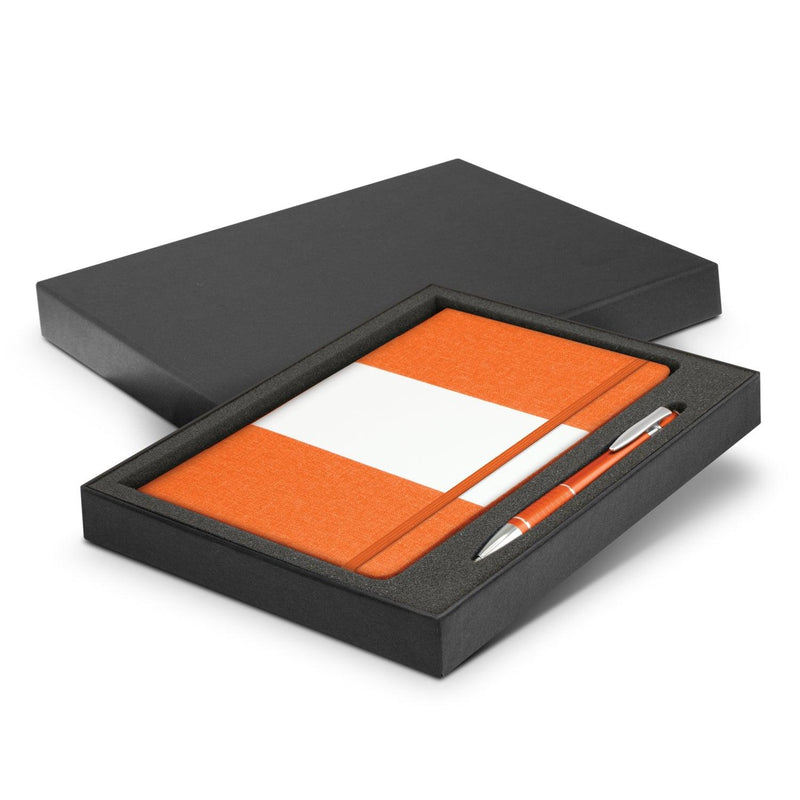 Custom Branded Alexis Notebook and Pen Gift Set - Promo Merchandise