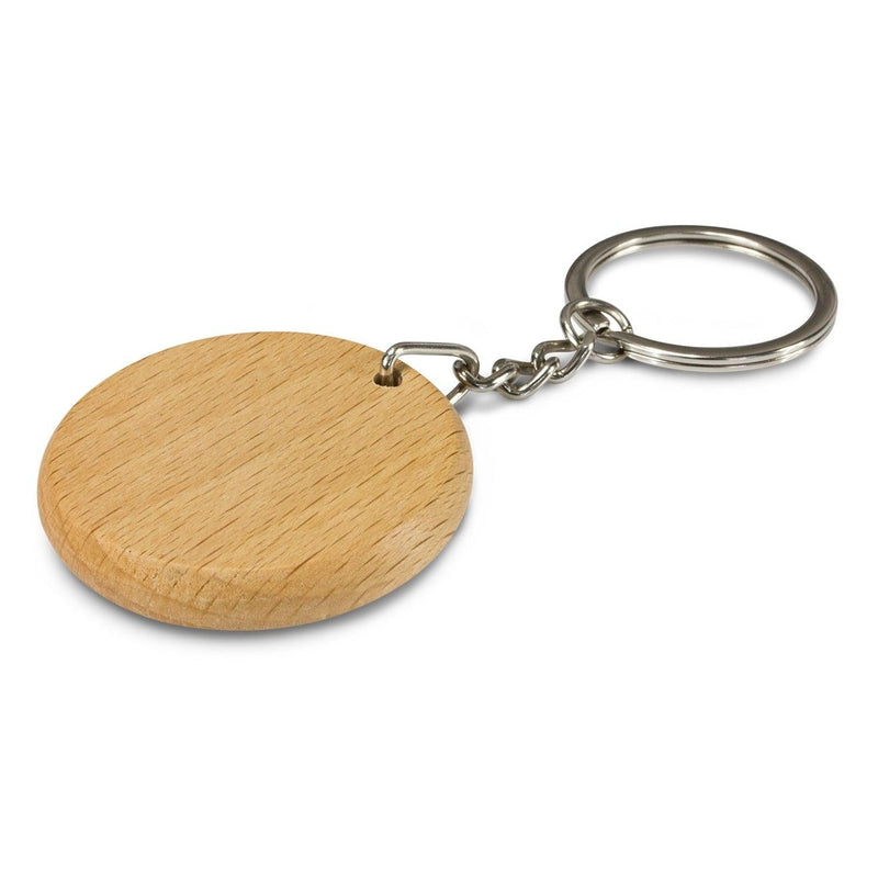 Custom Branded Artisan Key Ring - Round - Promo Merchandise