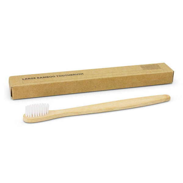 Custom Branded Bamboo Toothbrush - Promo Merchandise
