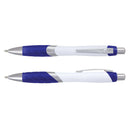 Custom Branded Borg Pen - White Barrel - Promo Merchandise