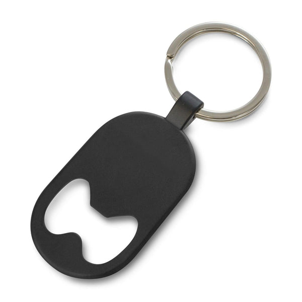 Custom Branded Brio Bottle Opener Key Ring - Promo Merchandise