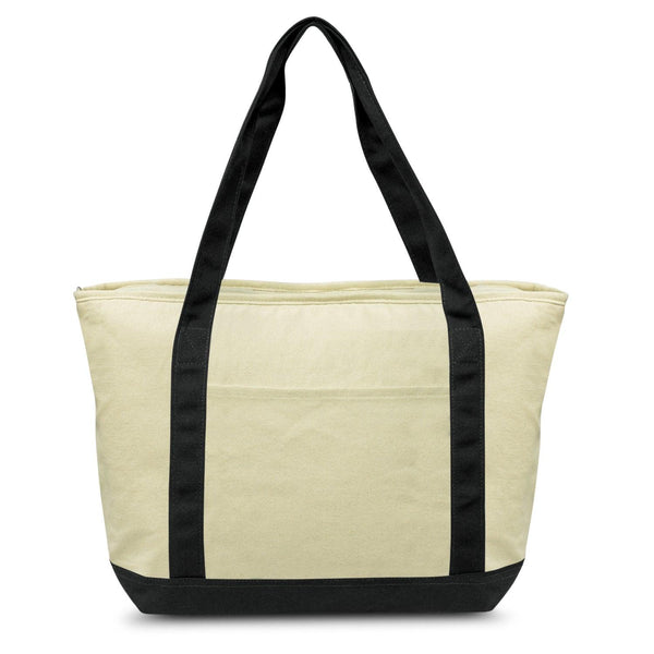 Custom Branded Calico Cooler Bag - Promo Merchandise