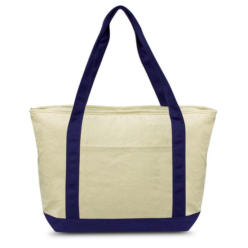 Custom Branded Calico Cooler Bag - Promo Merchandise