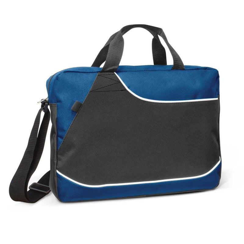 Custom Branded Centrix Conference Satchel - Promo Merchandise