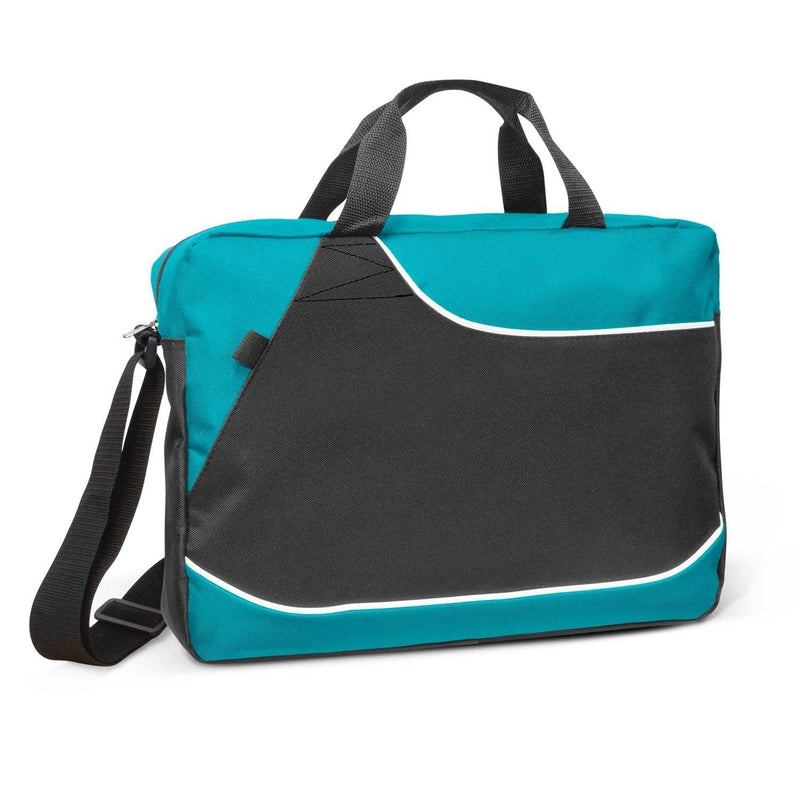 Custom Branded Centrix Conference Satchel - Promo Merchandise