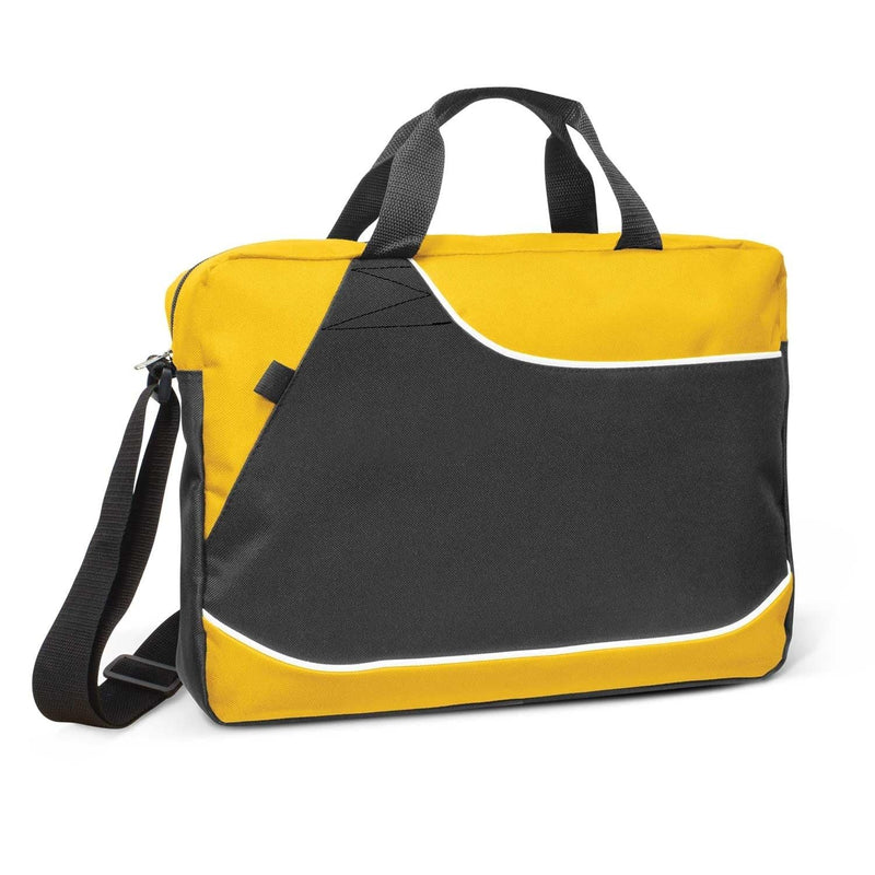 Custom Branded Centrix Conference Satchel - Promo Merchandise