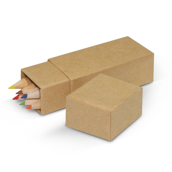 Custom Branded Coloured Pencil Set - Promo Merchandise