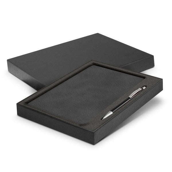 Custom Branded Demio Notebook and Pen Gift Set - Promo Merchandise