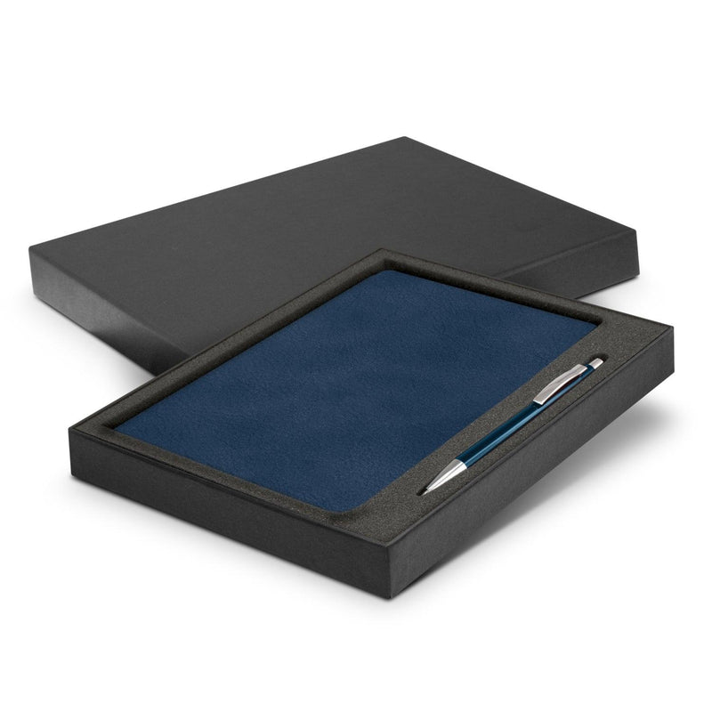 Custom Branded Demio Notebook and Pen Gift Set - Promo Merchandise