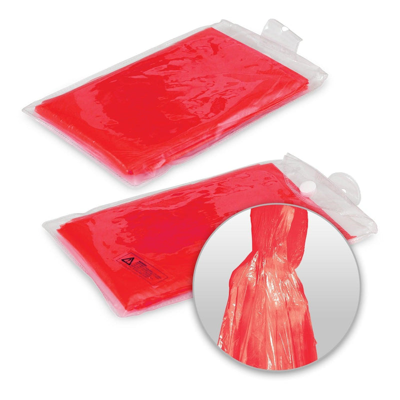 Custom Branded Emergency Poncho - Promo Merchandise