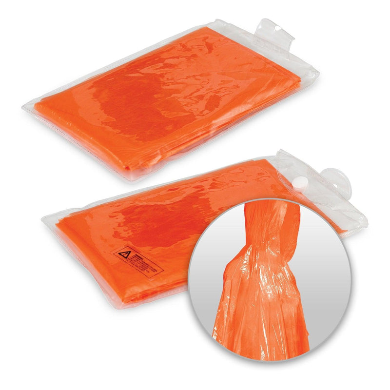 Custom Branded Emergency Poncho - Promo Merchandise