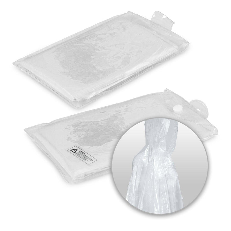 Custom Branded Emergency Poncho - Promo Merchandise