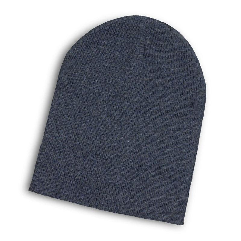 Custom Branded Heather Slouch Beanie - Promo Merchandise