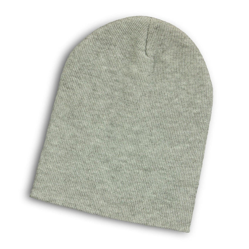 Custom Branded Heather Slouch Beanie - Promo Merchandise