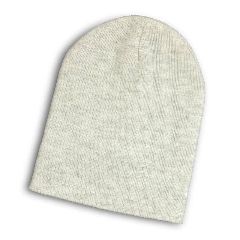 Custom Branded Heather Slouch Beanie - Promo Merchandise