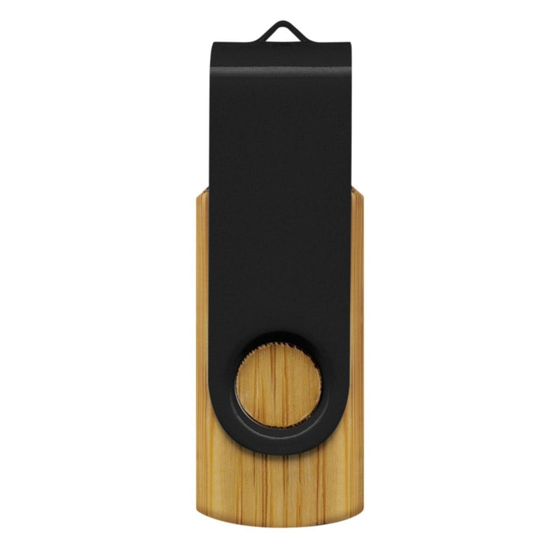 Custom Branded Helix 4GB Bamboo Flash Drive - Promo Merchandise