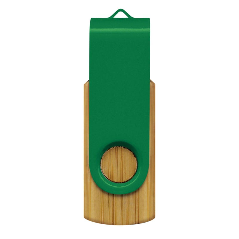 Custom Branded Helix 4GB Bamboo Flash Drive - Promo Merchandise