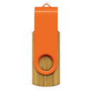Custom Branded Helix 4GB Bamboo Flash Drive - Promo Merchandise