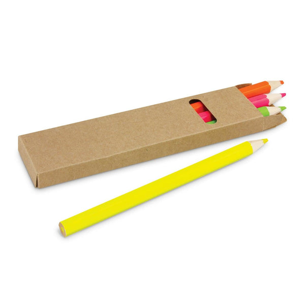 Custom Branded Highlighter Pencil Pack - Promo Merchandise