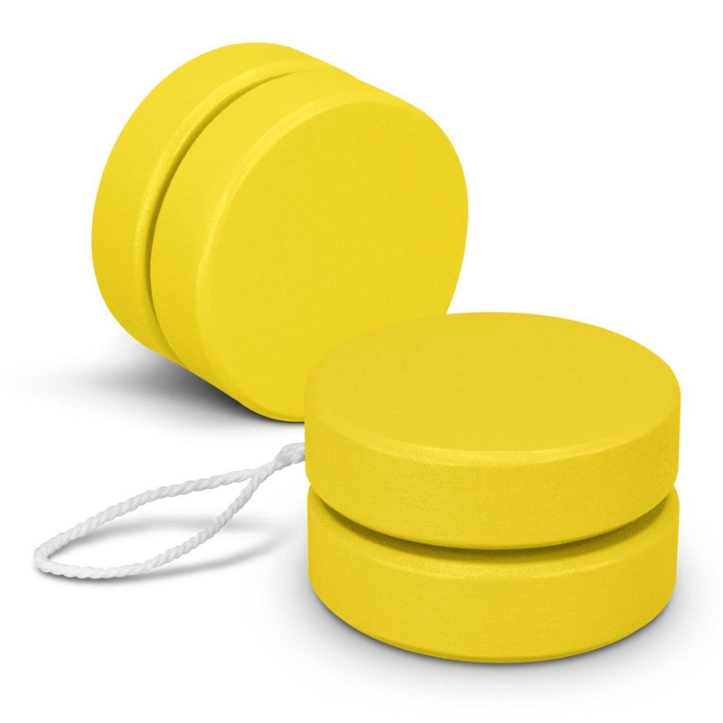 Custom Branded Jester Wooden Yoyo - Promo Merchandise