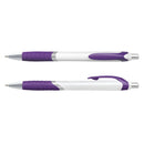 Custom Branded Jet Pen -  White Barrel - Promo Merchandise