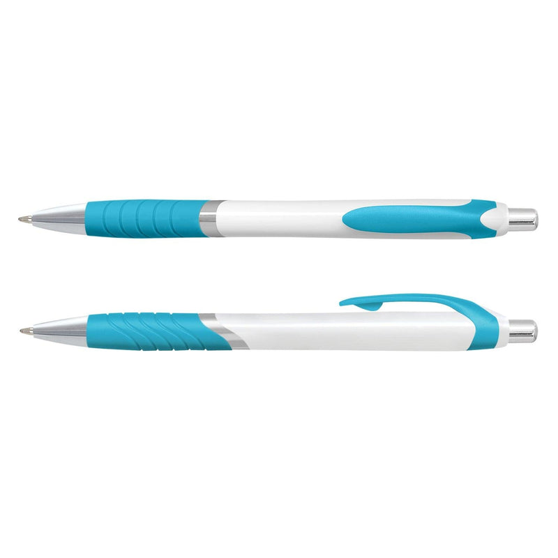 Custom Branded Jet Pen -  White Barrel - Promo Merchandise
