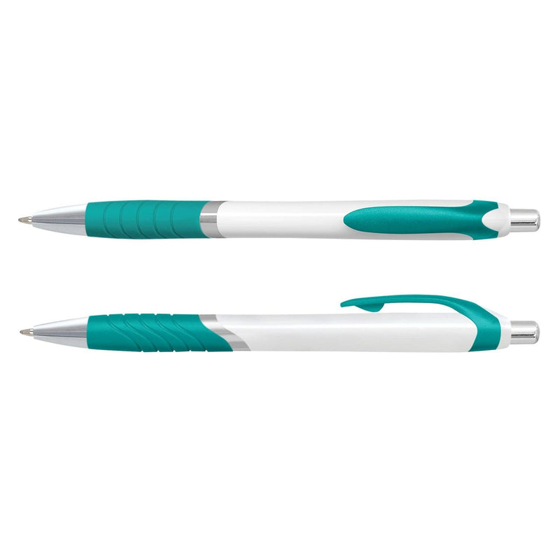Custom Branded Jet Pen -  White Barrel - Promo Merchandise