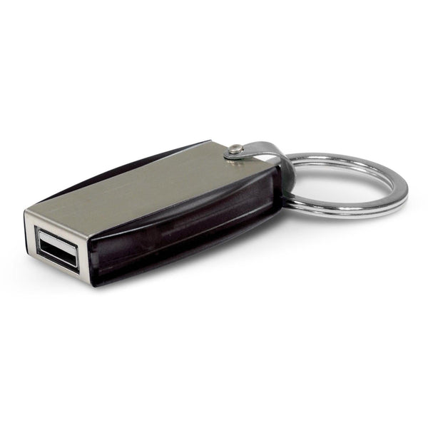 Custom Branded Key Ring 4GB Flash Drive - Promo Merchandise