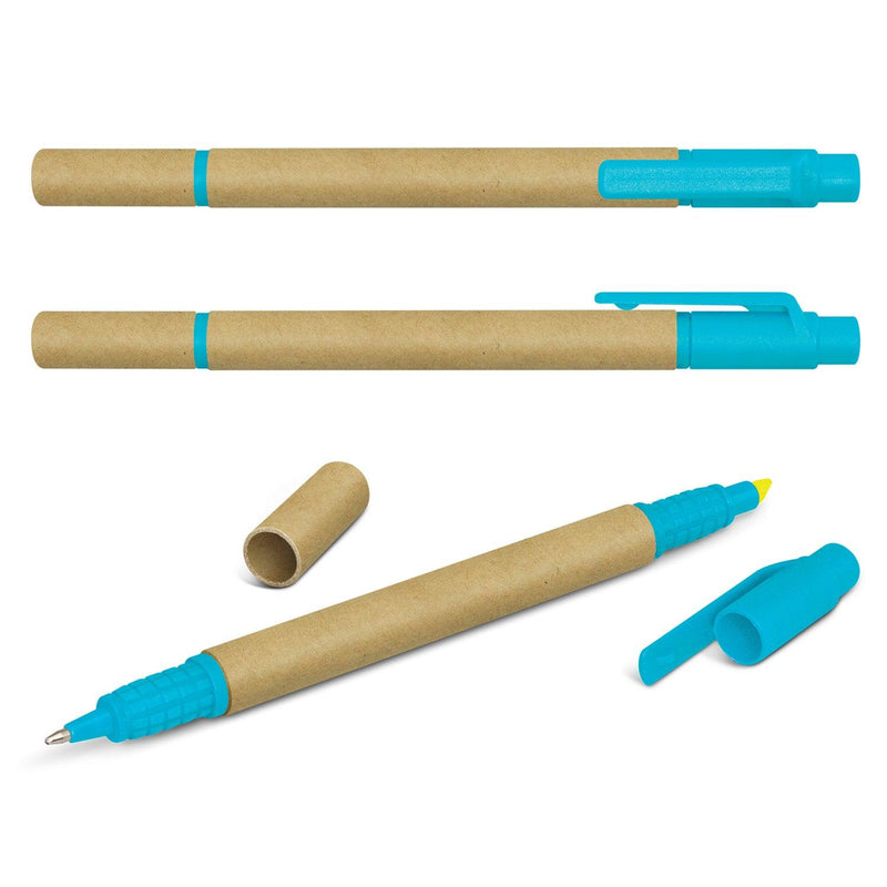 Custom Branded Kraft Pen Highlighter - Promo Merchandise