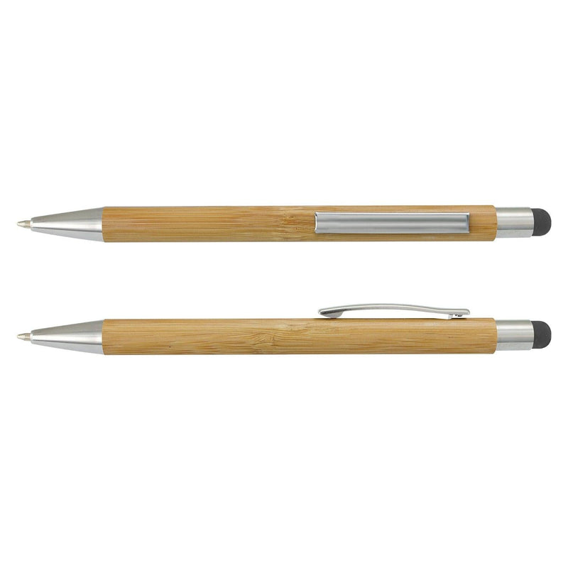 Custom Branded Lancer Bamboo Stylus Pen - Promo Merchandise