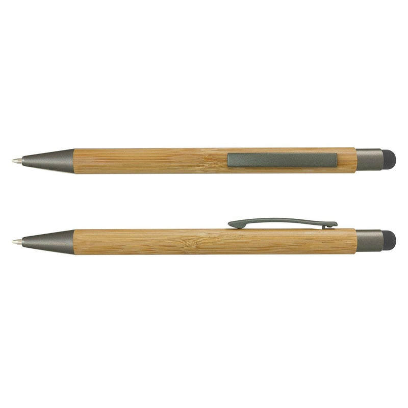 Custom Branded Lancer Bamboo Stylus Pen - Promo Merchandise