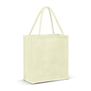 Custom Branded Lanza Jute Tote Bag - Colour Match - Promo Merchandise