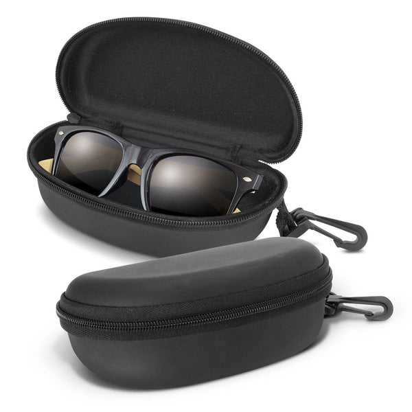Custom Branded Malibu Premium Sunglasses - Bamboo - Promo Merchandise