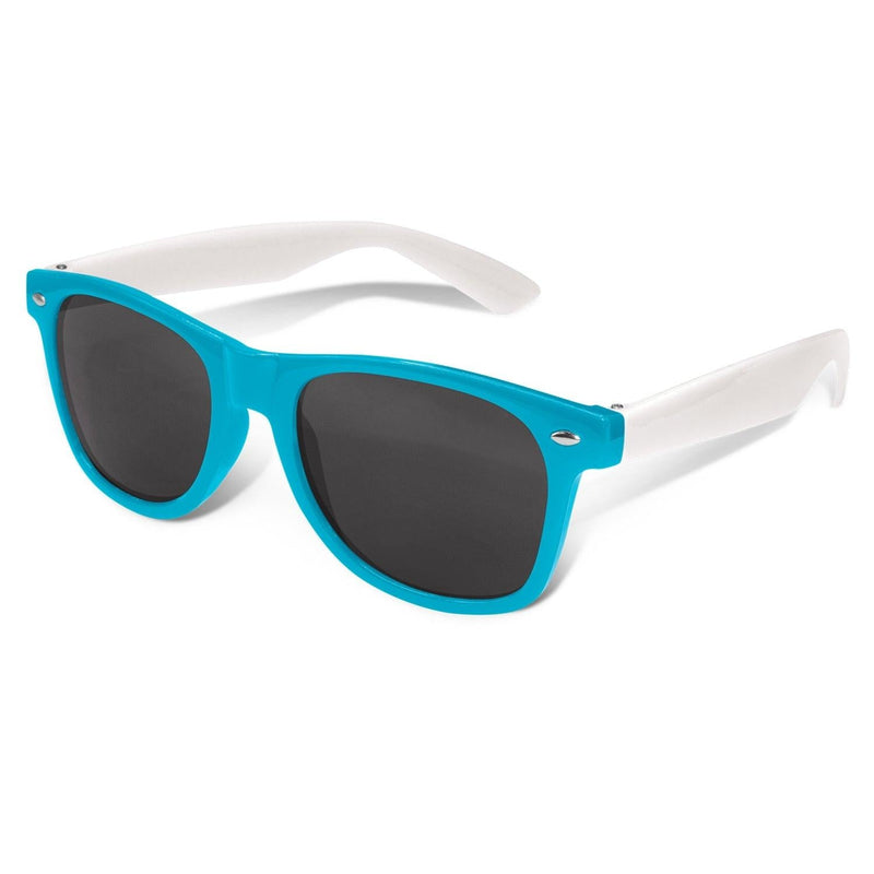 Custom Branded Malibu Premium Sunglasses - White Arms - Promo Merchandise