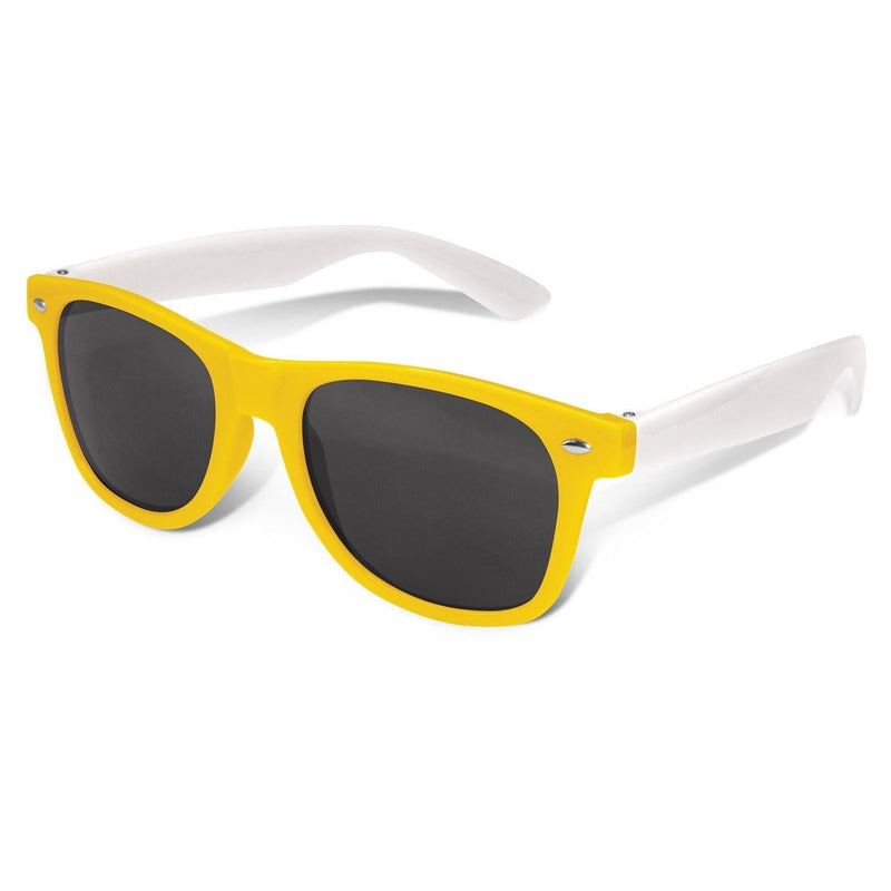 Custom Branded Malibu Premium Sunglasses - White Arms - Promo Merchandise