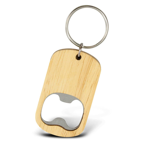 Custom Branded Malta Bottle Opener Key Ring - Promo Merchandise