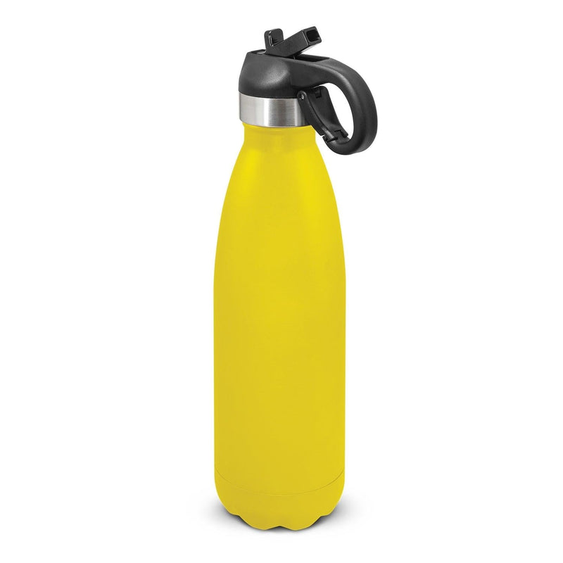 Custom Branded Mirage Powder Coated Vacuum Bottle - Flip Lid - Promo Merchandise