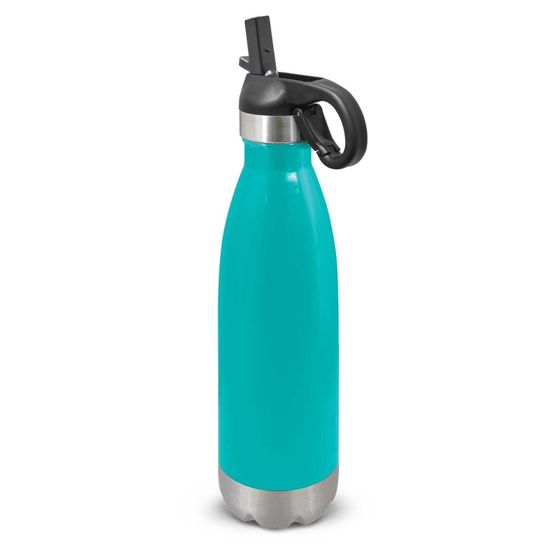 Custom Branded Mirage Steel Bottle - Flip Lid - Promo Merchandise