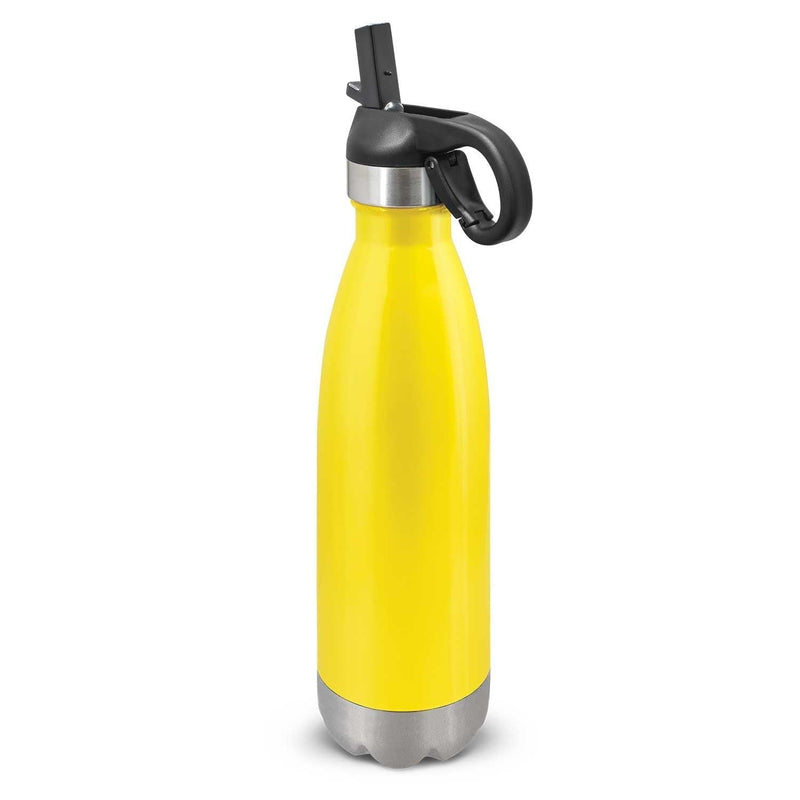 Custom Branded Mirage Steel Bottle - Flip Lid - Promo Merchandise