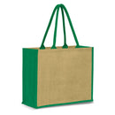 Custom Branded Modena Jute Tote Bag - Promo Merchandise