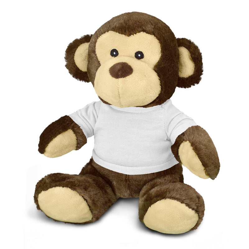 Custom Branded Monkey Plush Toy - Promo Merchandise