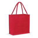 Custom Branded Monza Jute Tote Bag - Colour Match - Promo Merchandise