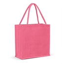 Custom Branded Monza Jute Tote Bag - Colour Match - Promo Merchandise
