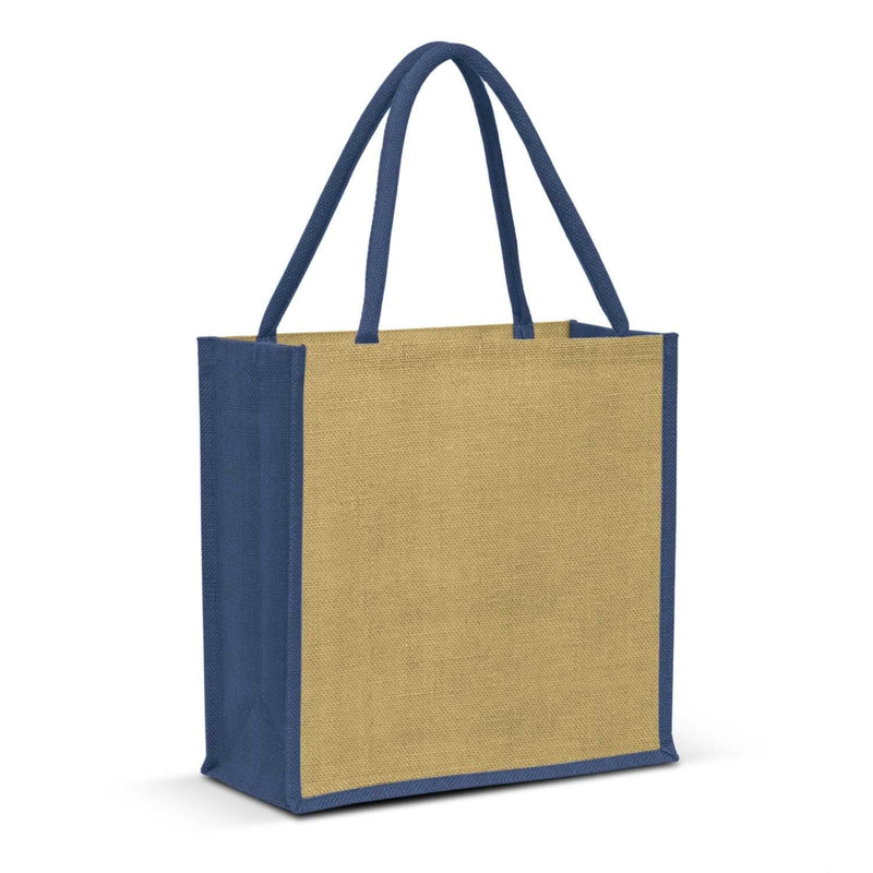 Custom Branded Monza Jute Tote Bag - Promo Merchandise