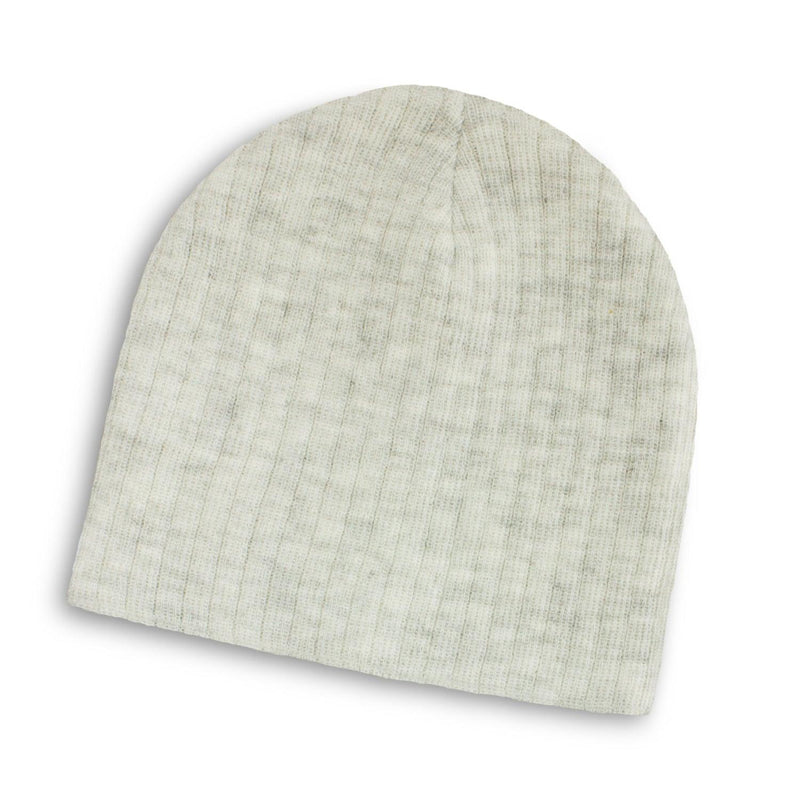 Custom Branded Nebraska Heather Cable Knit Beanie - Promo Merchandise