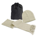 Custom Branded Nebraska Scarf and Beanie Set - Promo Merchandise